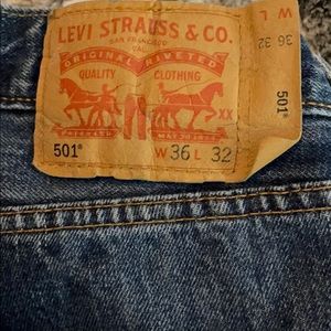 Levi Strauss & CO. 501 Jeans